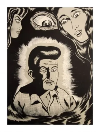 Lithograph Lakra (Dr.) - Ojo vigilante