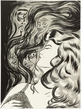 Lithograph Lakra (Dr.) - Sans titre 1