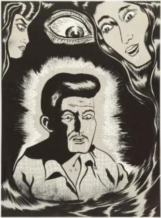 Lithograph Lakra (Dr.) - Sans titre 1