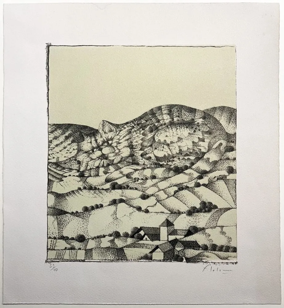 Lithograph Lalanne - DANGEREUX BOCAGE (Polymorphoses) 1978