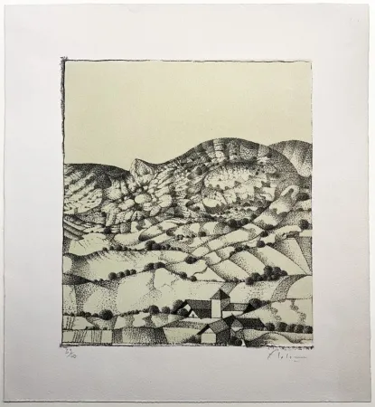 Lithograph Lalanne - DANGEREUX BOCAGE (Polymorphoses) 1978