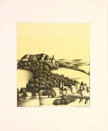 Lithograph Lalanne - L'évolution