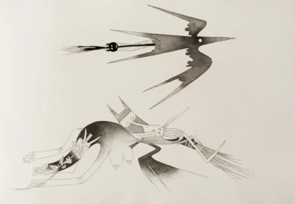 Illustrated Book Lam - Contre une maison sèche (8 gravures)