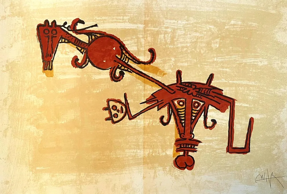 Lithograph Lam - El último viaje del buque fantasma