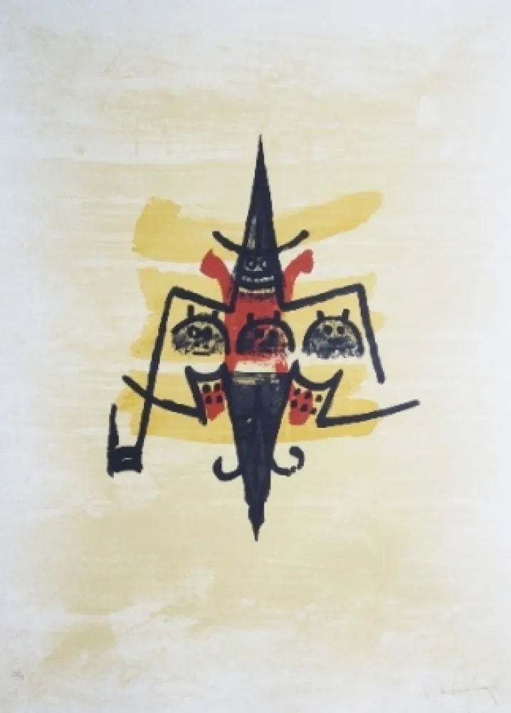 Lithograph Lam -  El ultimo viaje del buque fantasma - 12