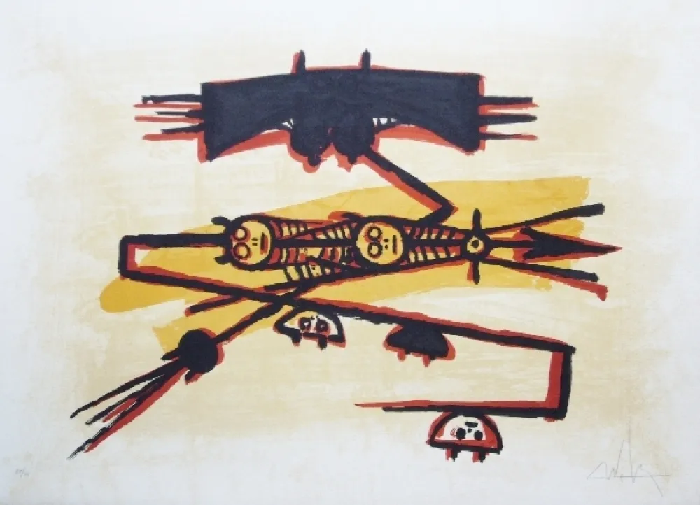 Lithograph Lam - El ultimo viaje del buque fantasma - 3