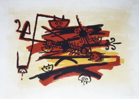 Lithograph Lam - El ultimo viaje del buque fantasma - 4