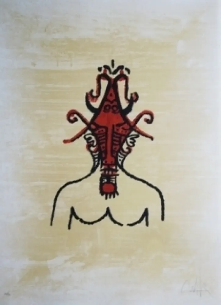 Lithograph Lam - El ultimo viaje del buque fantasma