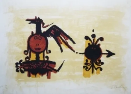 Lithograph Lam - El ultimo viaje del buque fantasma