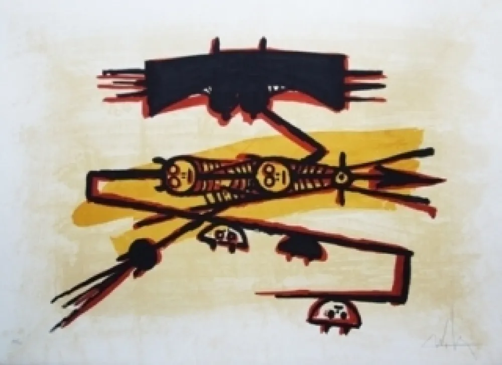 Lithograph Lam - El ultimo viaje del buque fantasma