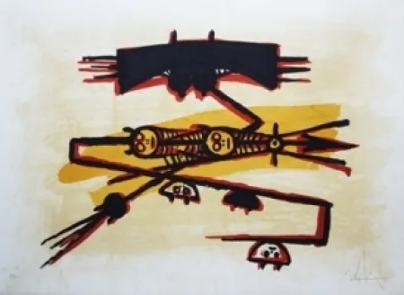 Lithograph Lam - El ultimo viaje del buque fantasma