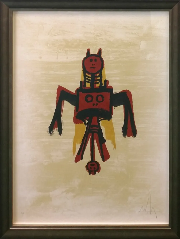 Lithograph Lam - EL ULTIMO VIAJE DEL BUQUE FANTASMA