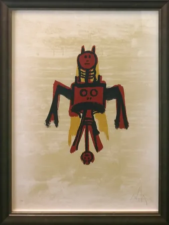 Lithograph Lam - EL ULTIMO VIAJE DEL BUQUE FANTASMA