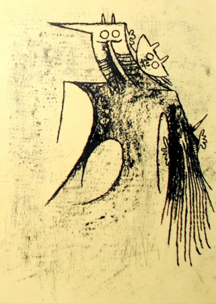 Lithograph Lam - Erker-Treffen 3