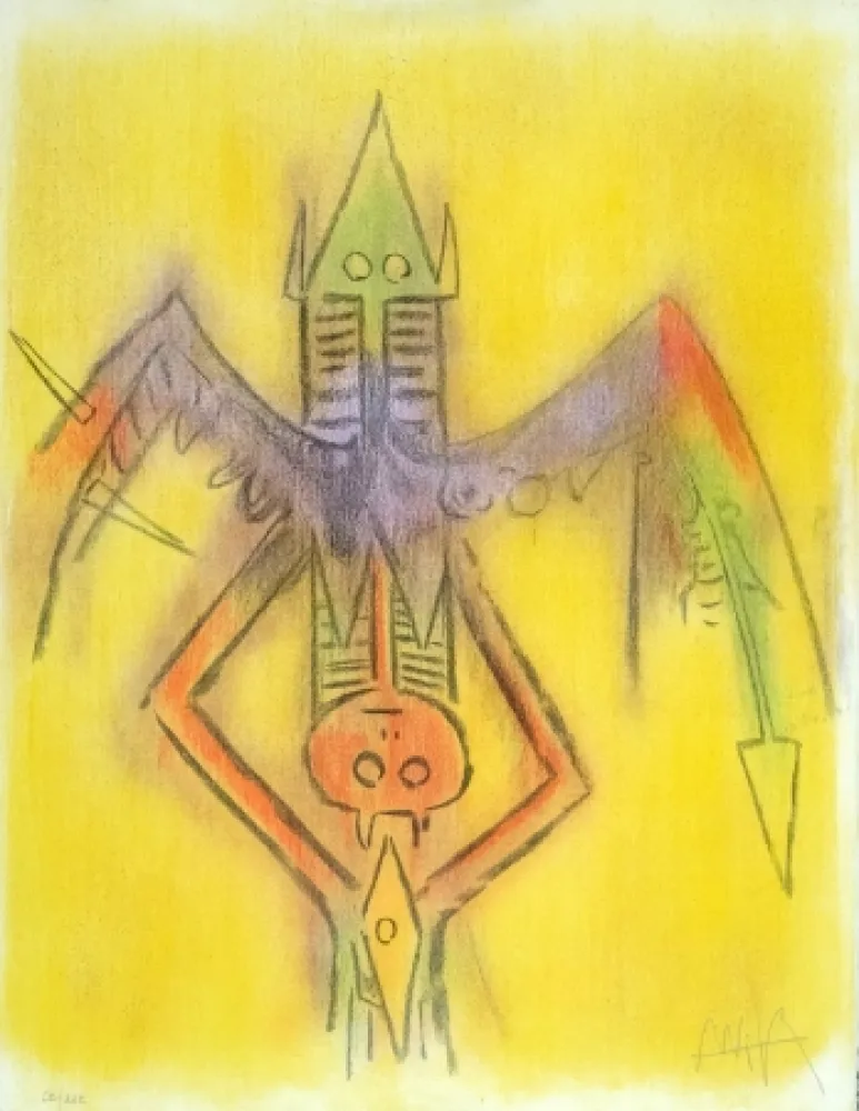 Lithograph Lam - Innocence