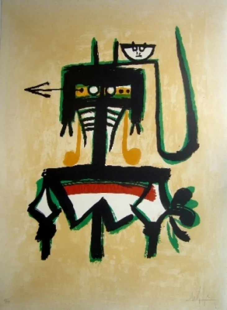 Lithograph Lam - Joan Prats