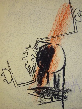 Lithograph Lam -  Le monde de l'art n'est pas le monde du pardon