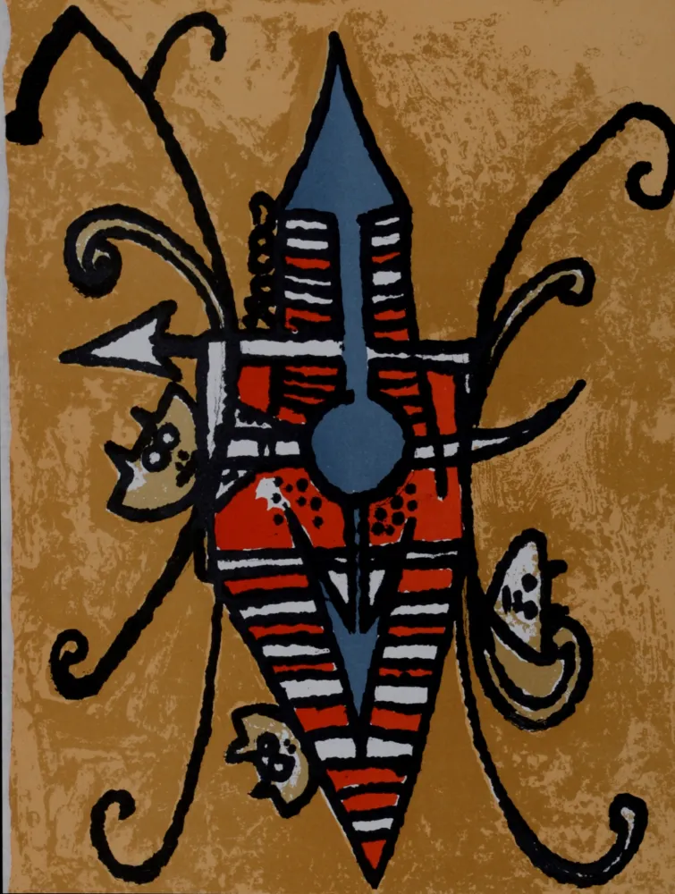 Lithograph Lam - Oiseau du Possible, 1979