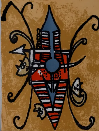 Lithograph Lam - Oiseau du Possible, 1979