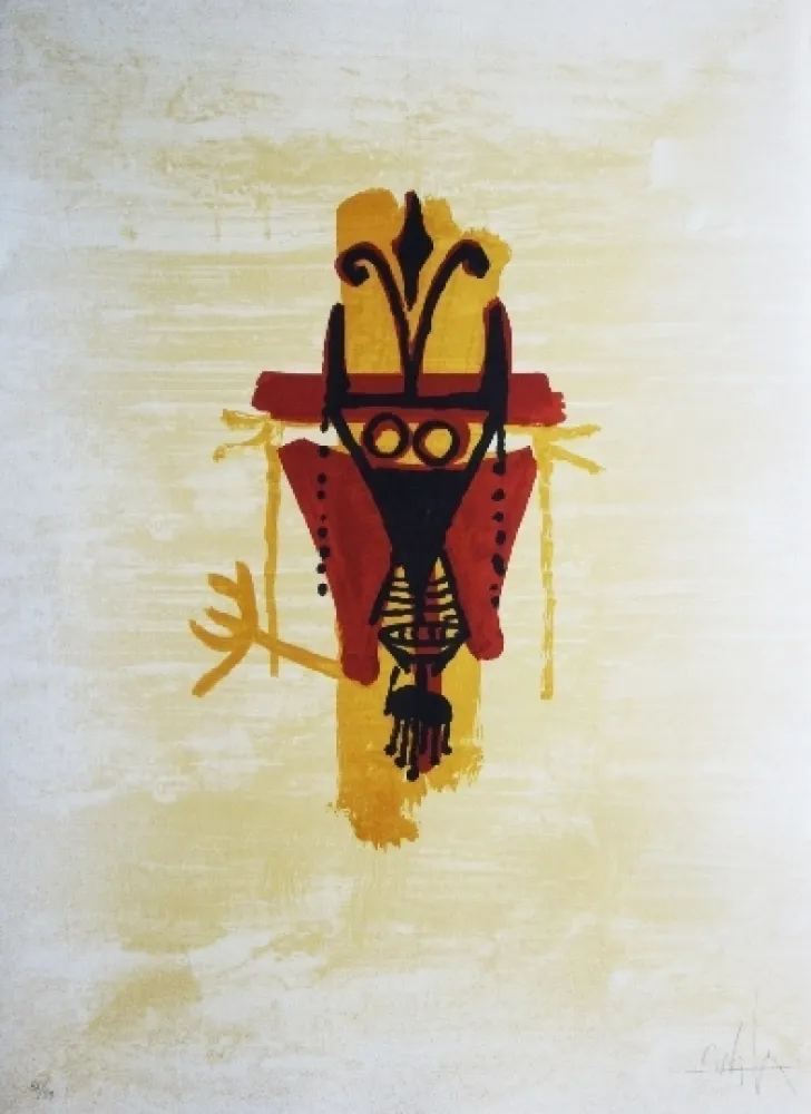 Lithograph Lam - Paris