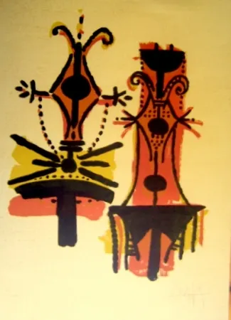 Lithograph Lam - Pour Jorn