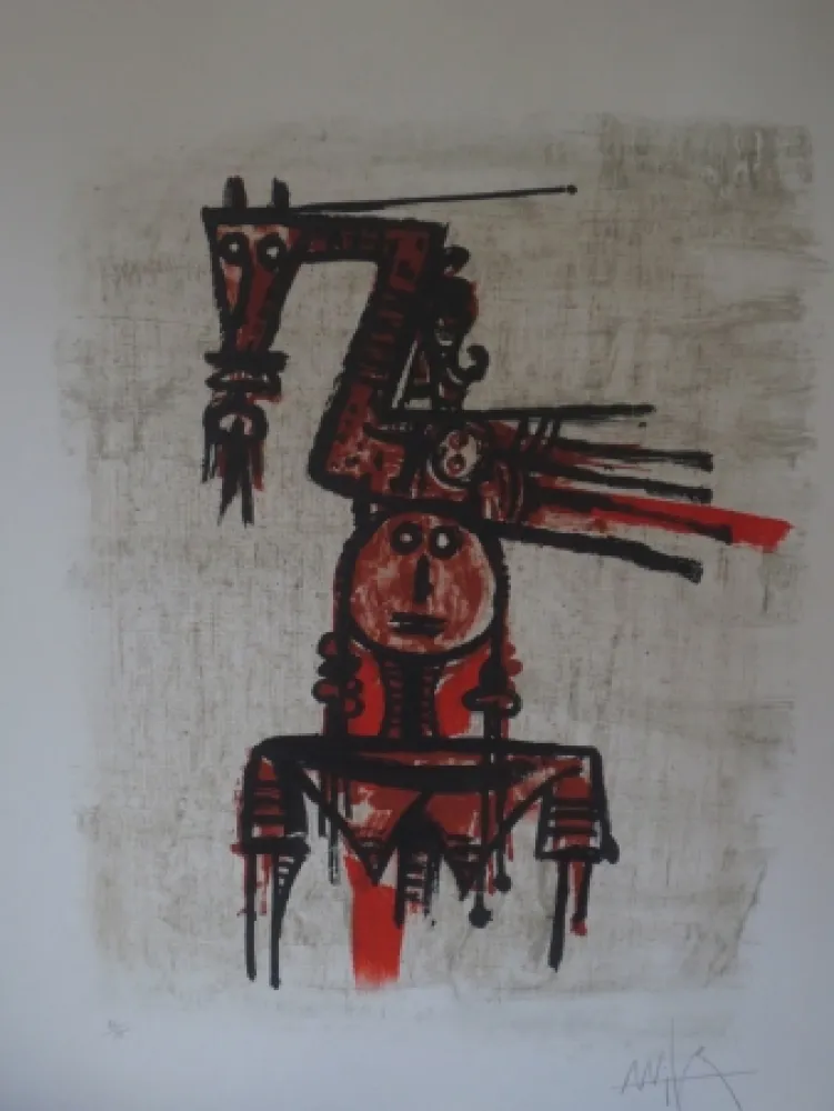 Lithograph Lam - Sans titre