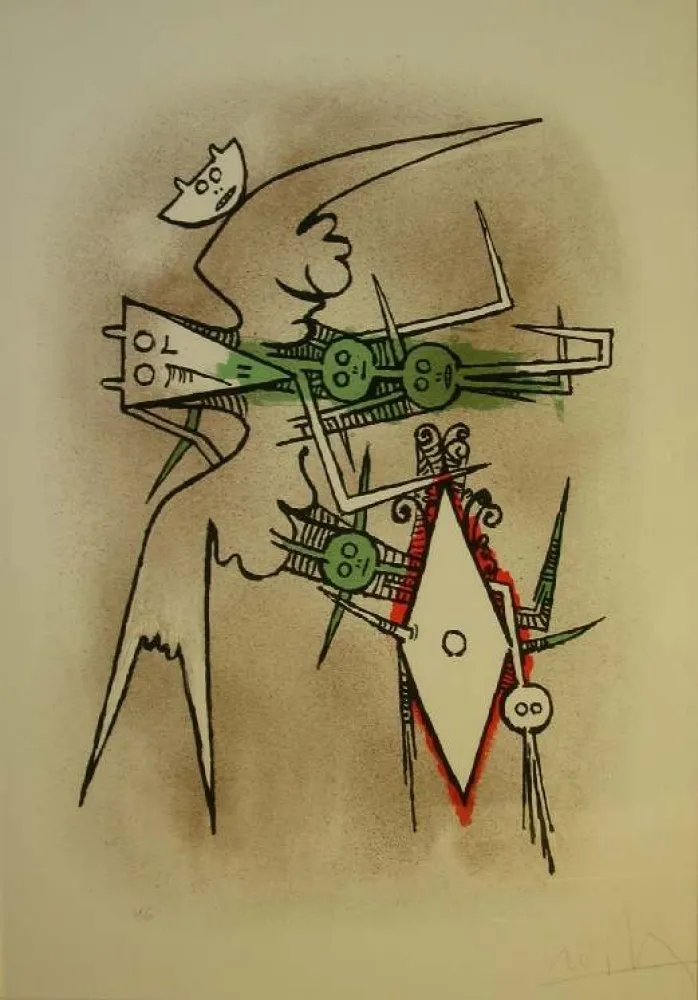 Lithograph Lam - SENZA TITOLO