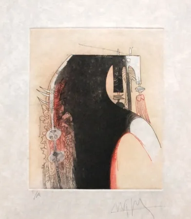 Etching And Aquatint Lam - Senza titolo