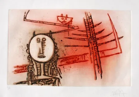 Etching And Aquatint Lam - Senza titolo