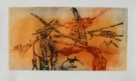 Etching And Aquatint Lam - Senza titolo