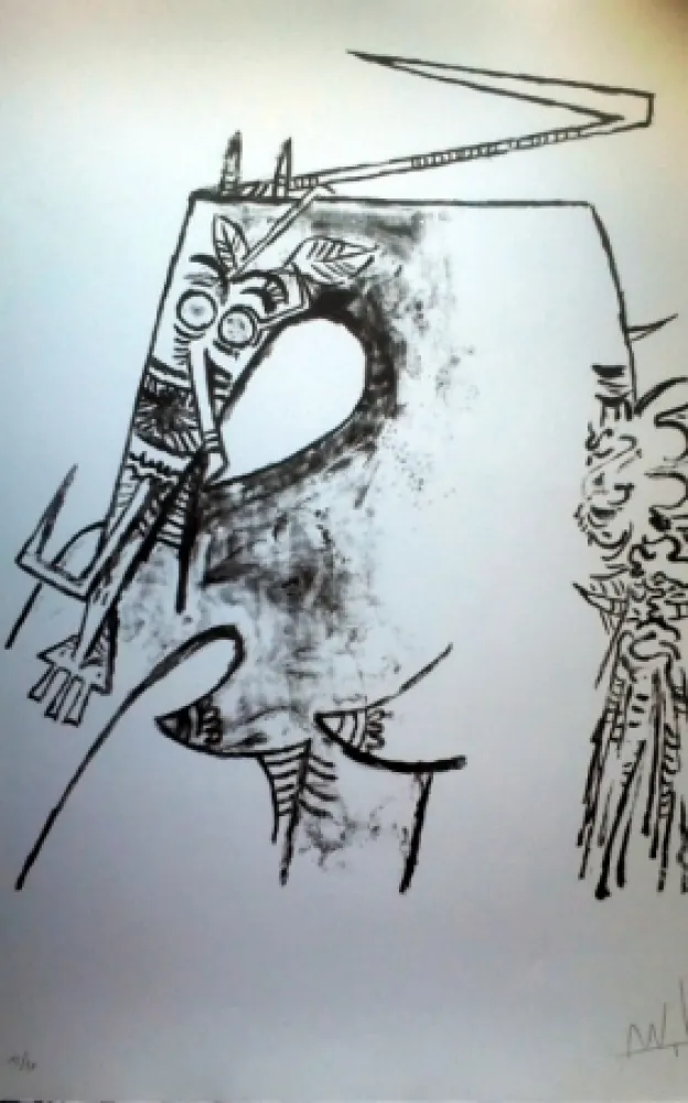 Lithograph Lam - S/T