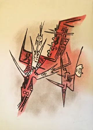 Lithograph Lam - Untitled