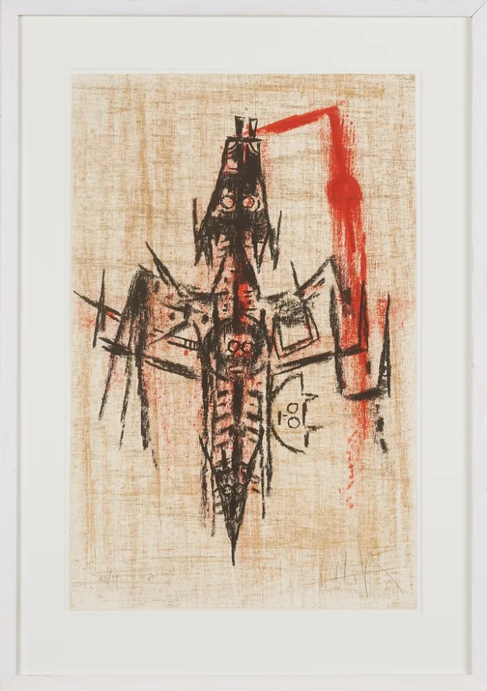 Lithograph Lam - Untitled