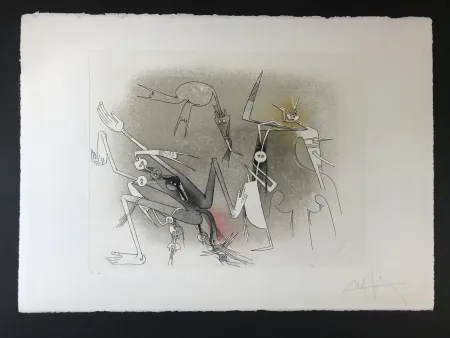 Etching And Aquatint Lam - Untitled from ''Visible invisible folder''