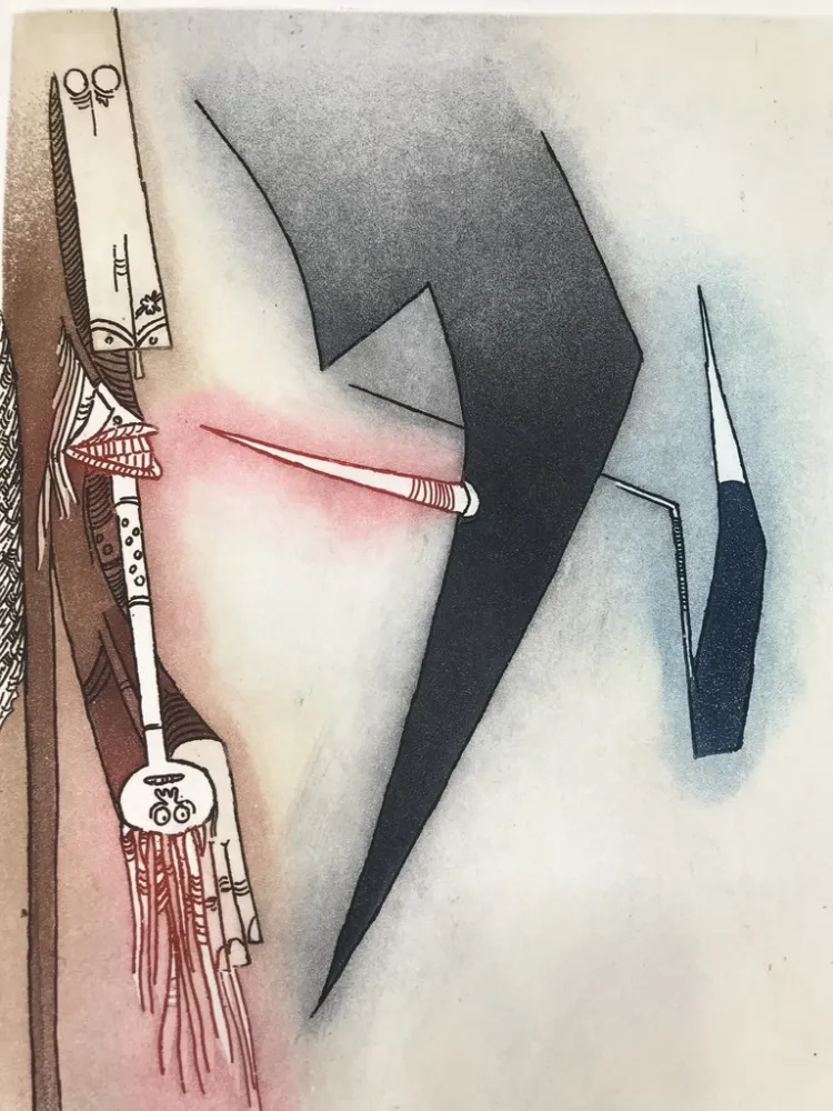 Etching And Aquatint Lam - Vingtième Parallèle Suite ( 20th Parallel Series )