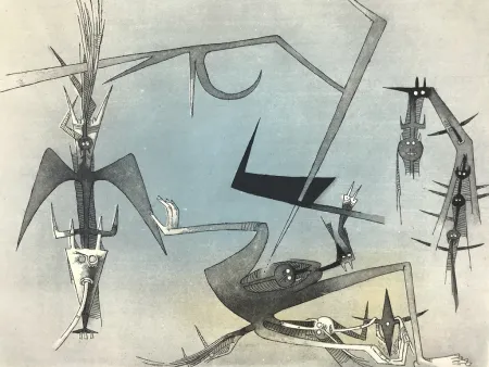 Etching And Aquatint Lam - Visible Invisible