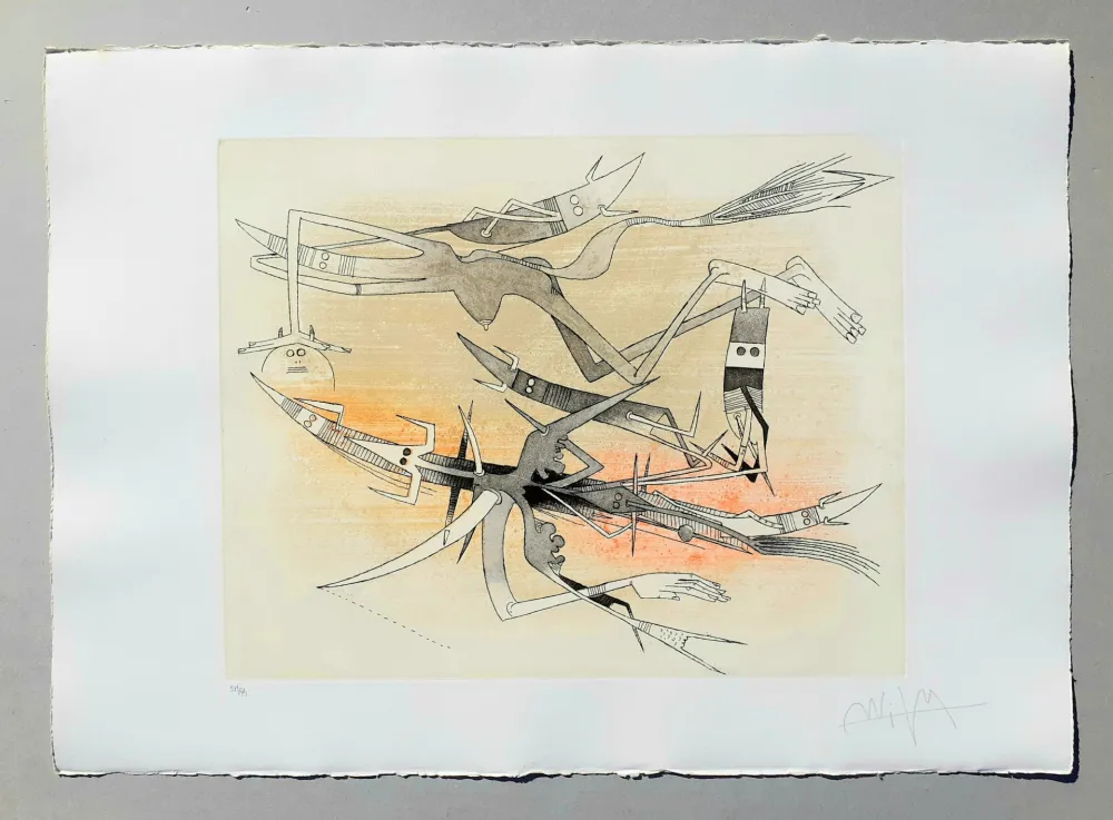 Aquatint Lam - Visible invisible