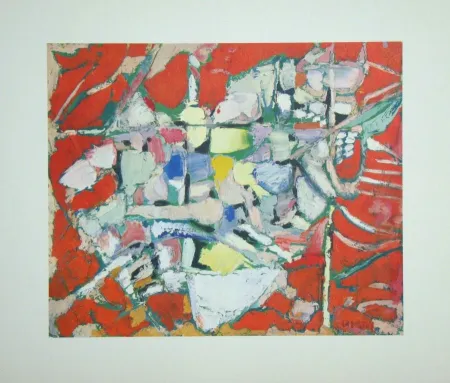 Lithograph Lanskoy - A propos d'une calomnie