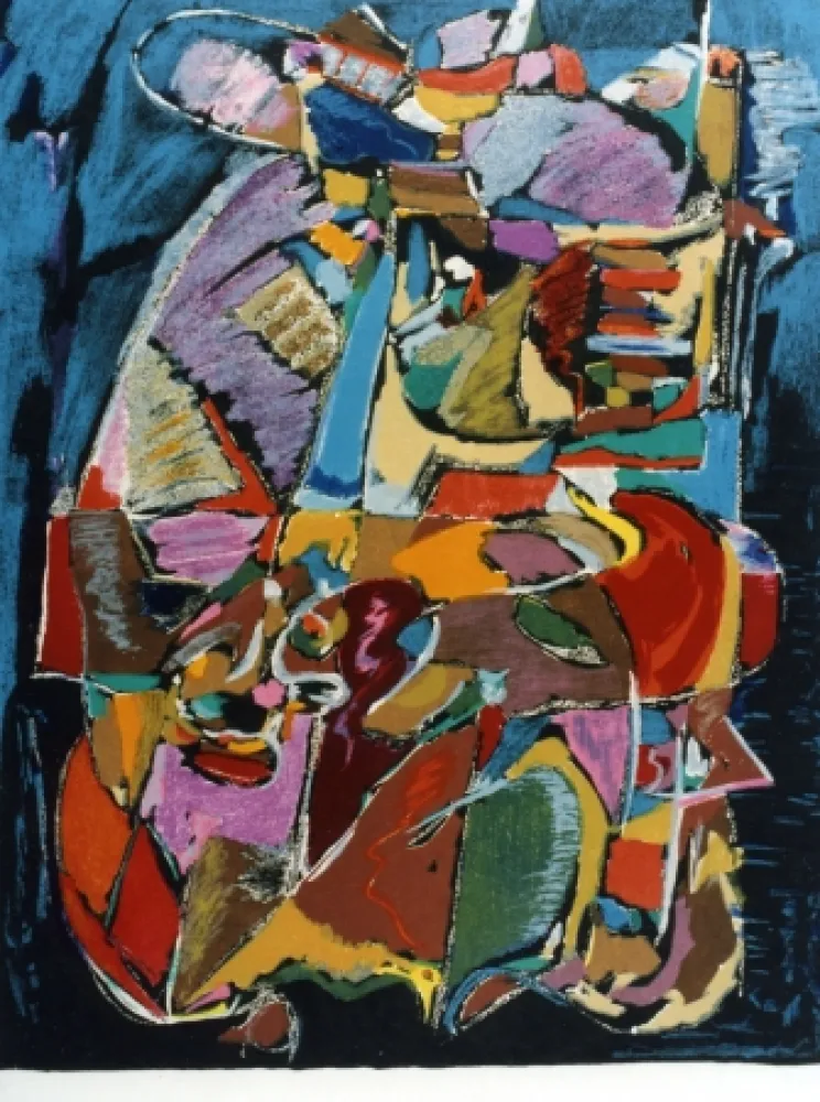 Lithograph Lanskoy - Andrej 7