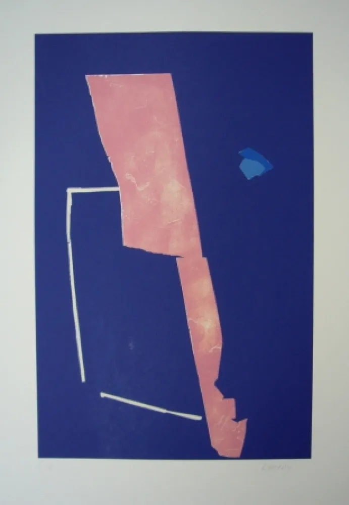 Lithograph Lanskoy - Composition