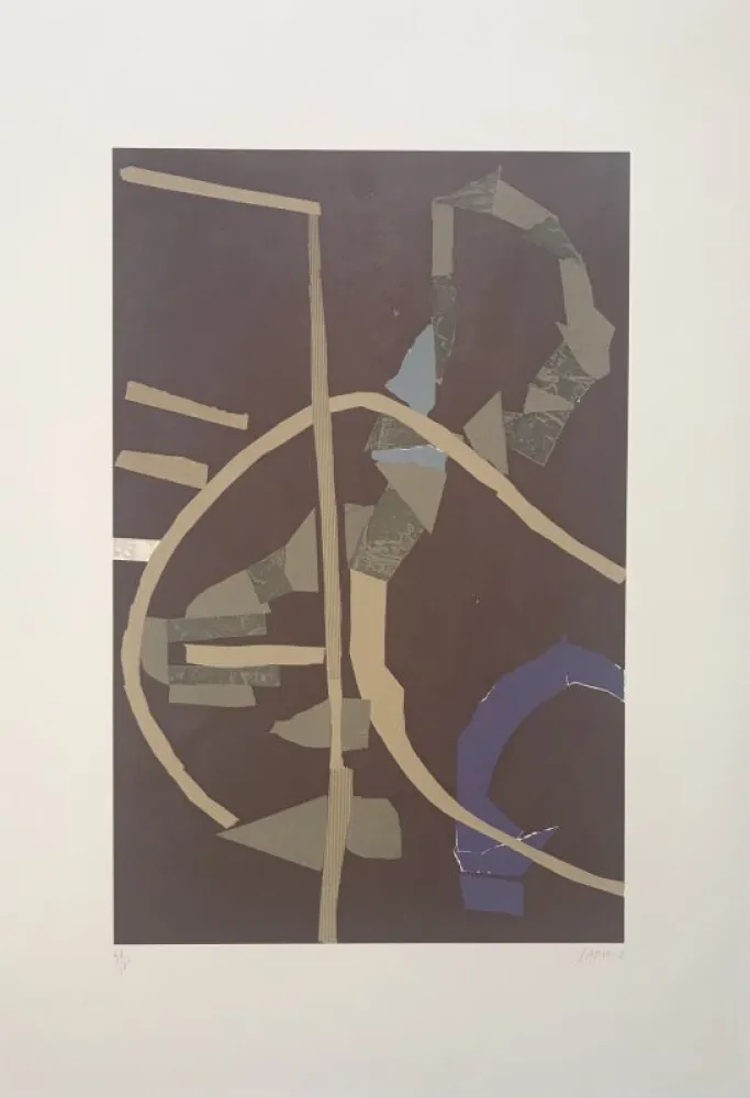 Lithograph Lanskoy - Journal d'un fou 