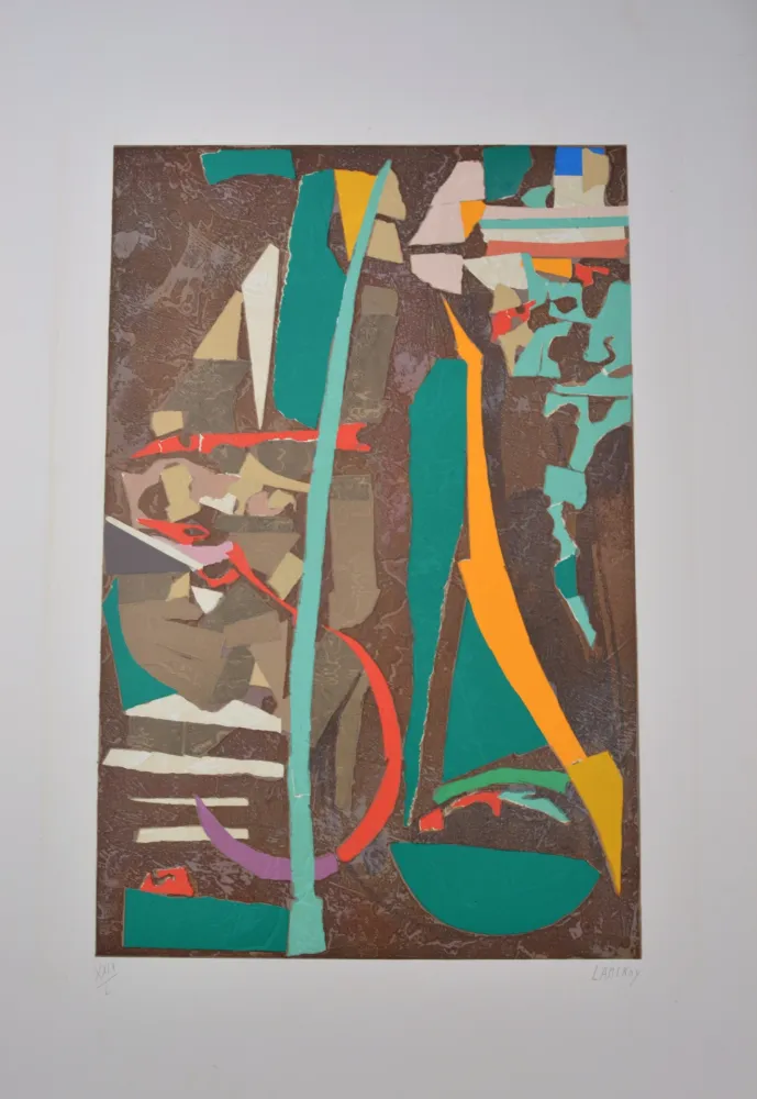 Lithograph Lanskoy - Journal d'un fou