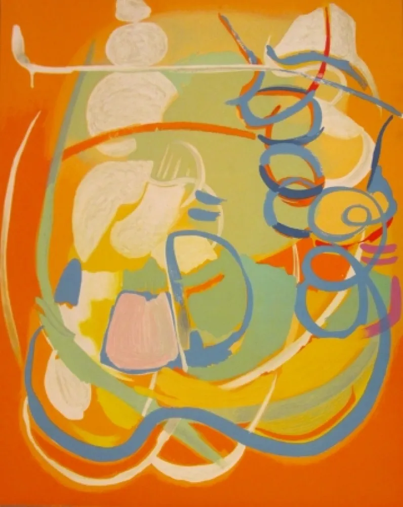 Lithograph Lanskoy - Lithograph from the Génèse Portfolio