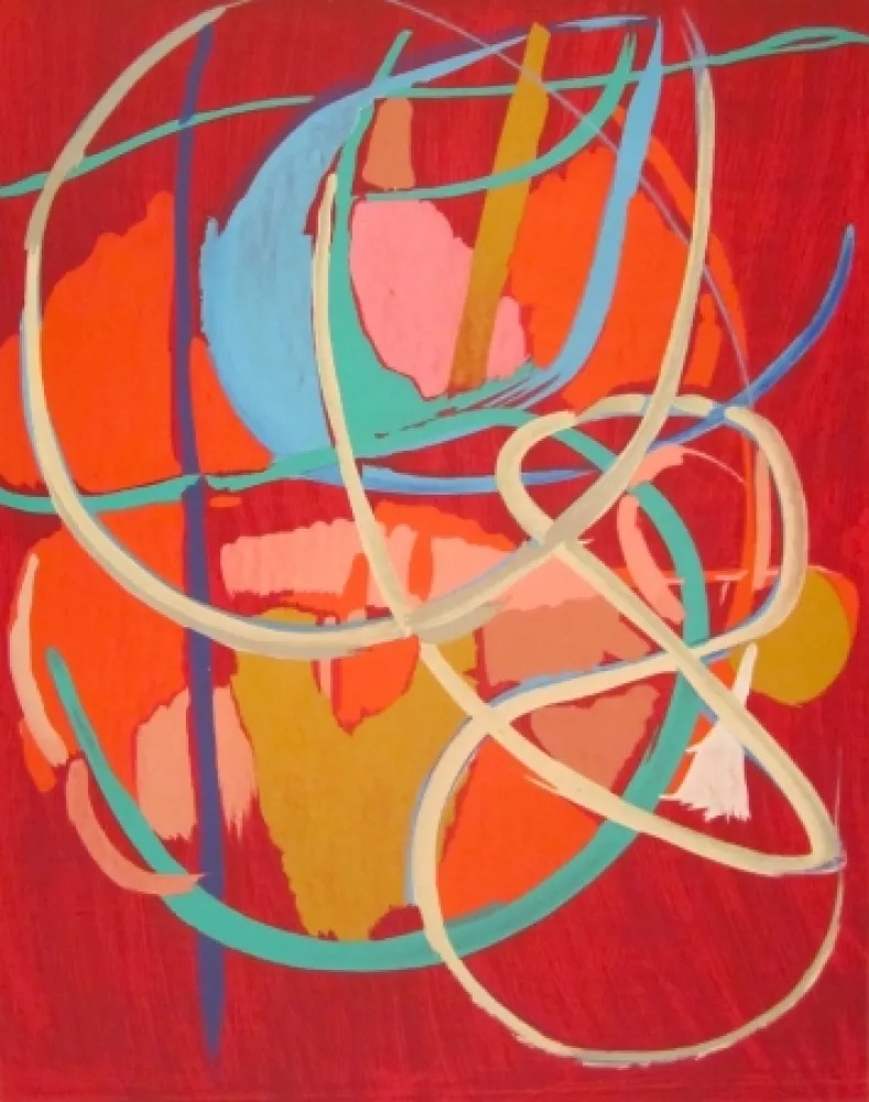 Lithograph Lanskoy - Lithograph from the Génèse Portfolio