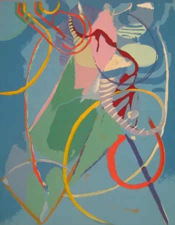 Lithograph Lanskoy - Lithograph from the Génèse Portfolio