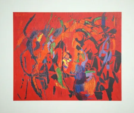 Lithograph Lanskoy - Rupture poétique