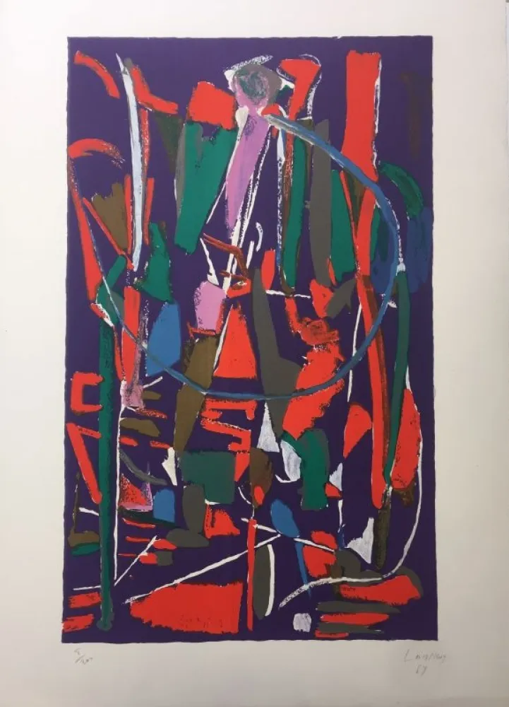 Lithograph Lanskoy - Sans titre 