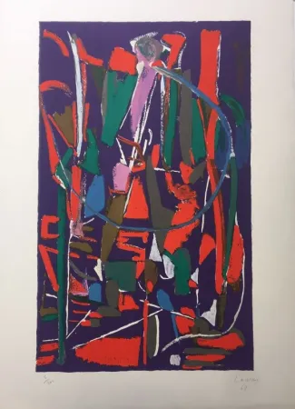 Lithograph Lanskoy - Sans titre 