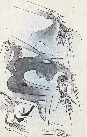 Lithograph Lanskoy - Wifredo Lam (1902–1982) – Apostroph’ Apocalypse – Color lithograph on paper – 1967