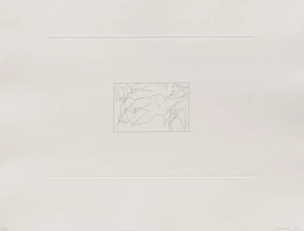 Etching Lanzarini  - Biennale